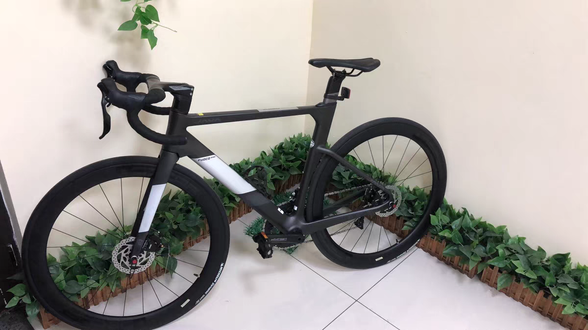 佳沃java火公路自行车22变速碳纤维一体把线拉油刹男女 fuoco top