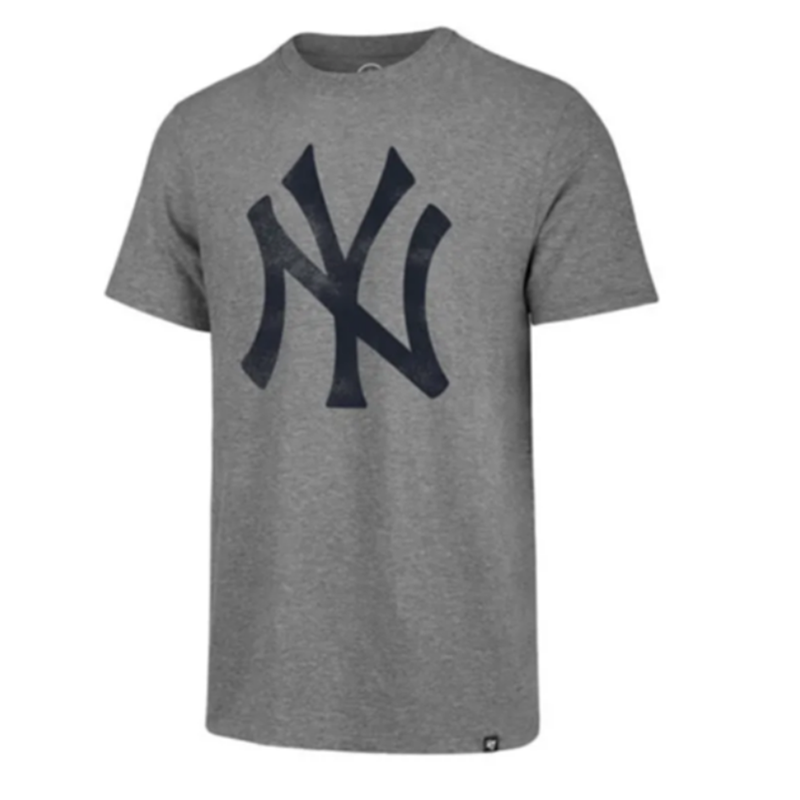 brandmlb纽约洋基队男子ny印花纯棉运动休闲圆领运动t恤