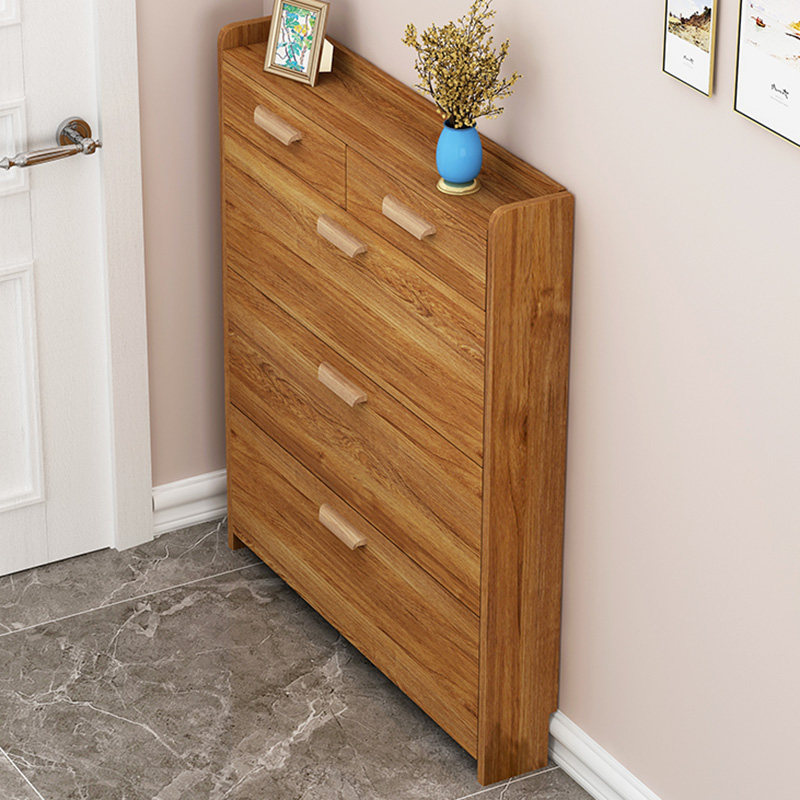 翻斗式鞋柜家用门口大容量超薄17cm简易现代阳台窄收纳玄关柜鞋架