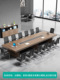会议桌简约现代长桌小型大型长条办公接待洽谈会议室桌子桌椅组合