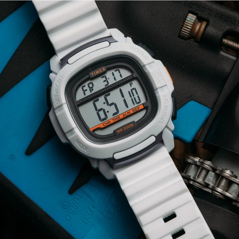 正品代购新款天美时手表Timex Command 数字运动时尚方形防水男表