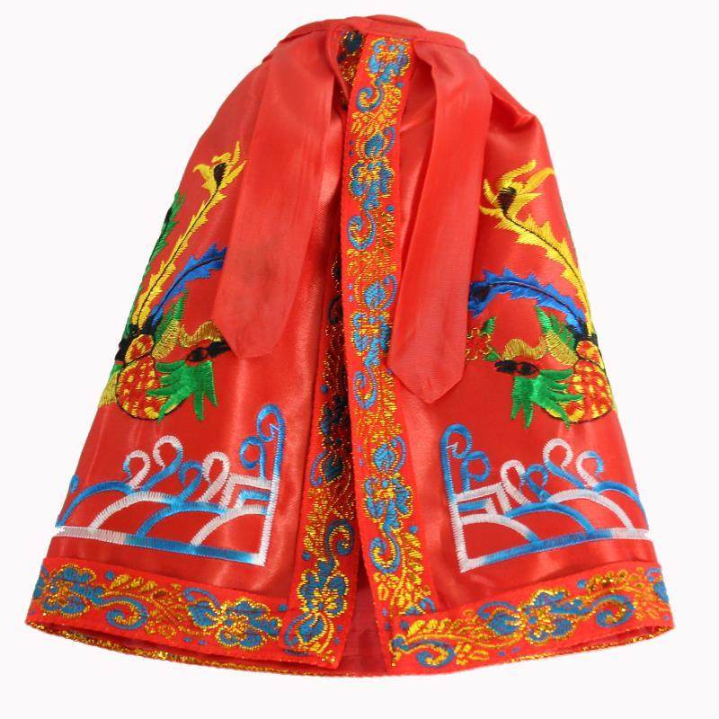 高档红凰披c风凤袍凤披娘娘衣婆婆大衣二妈王母凤妈夫人凤色奢华