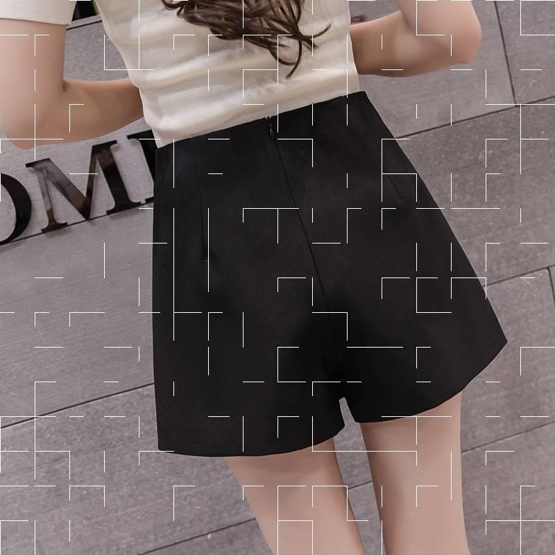 Paige Culotte summer 2019 new pattern Korean Edition Easy student Show thin a word leisure time Chiffon Broad leg Dressy Shortsin the Personalized custom/Design Services/DIY , Custom clothing bags , Custom clothing , Anime costume/cosplay Uniform category - from Buy2taobao.com to provide professional Taobao agent buy service