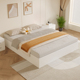 榻榻米床无床头板式储物床现代简约双人床无靠背单人床箱体收纳床