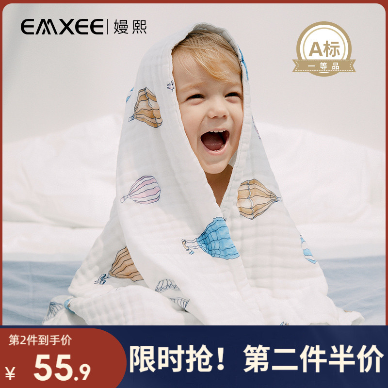 【新品】嫚熙婴儿浴巾新生超软纱布全棉吸水速干秋冬洗澡宝宝浴巾|ruв категории подгузник/шампунь/вскармливать/тележка кроватью, Другие малыш товаров - от Buy2taobao.com для оказания профессиональной услуги покупки агента Taobao
