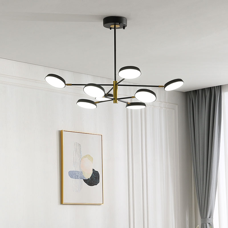 yeelight简约现代吊灯中国风客厅灯轻奢大气餐厅灯led分子灯灯具