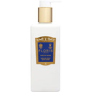 FLORIS WHITE ROSE; BODY LOTION 8.4 OZ