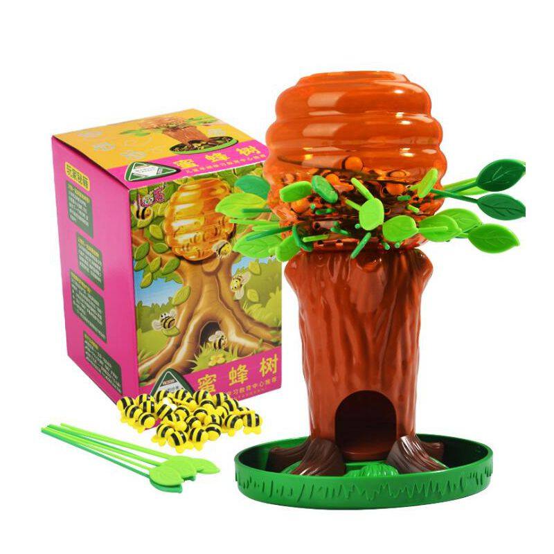 小乖蛋蜜蜂树亲子智力玩具儿童早教益智幼儿园教具kmi脑力开发