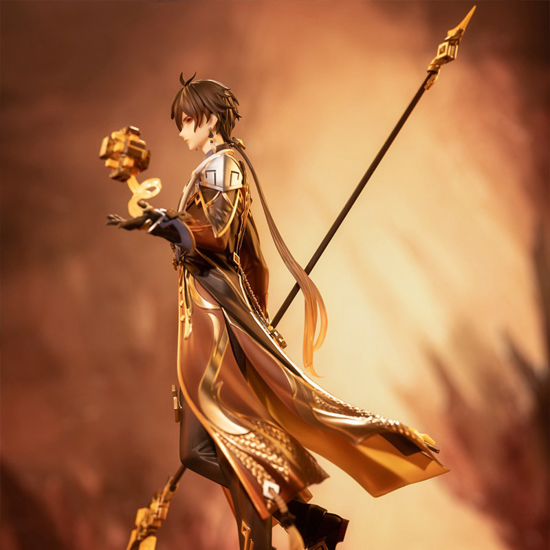 原神钟离手办璃月港帝君岩王爷二次元游戏动漫模型摆件礼物周边