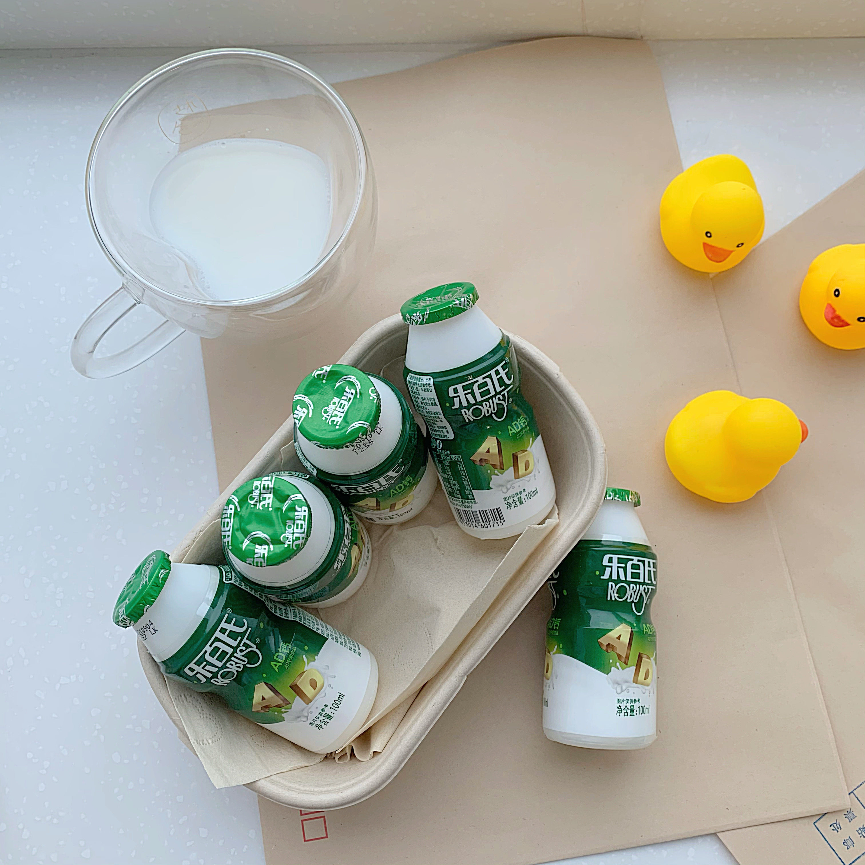 乐百氏ad钙奶100g40瓶装整箱牛奶饮料早餐奶含乳回忆怀旧网红