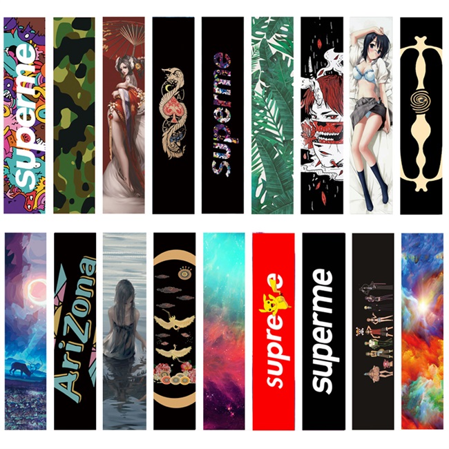 滑板贴纸磨砂双翘图片