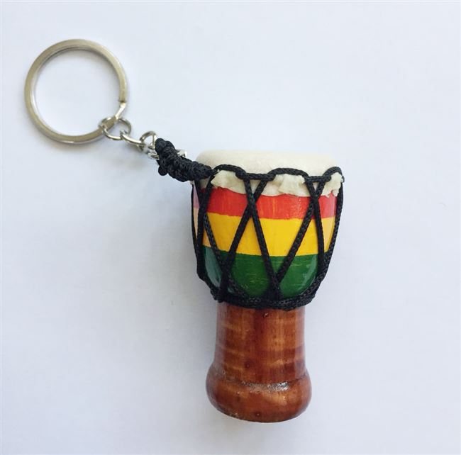 非洲鼓挂件项链挂饰迷你小手鼓云南丽江旅游手工纪念品挂脖吊坠