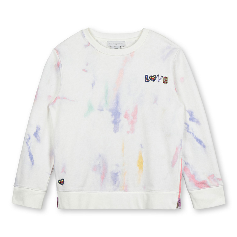 Stella McCartney children girl new pattern Autumn and winter splash Dye Organic Cotton Sweater 4-15 yearin the Children/Baby/Family fitted , Sweater/Fleece category - from Buy2taobao.com to provide professional Taobao agent buy service
