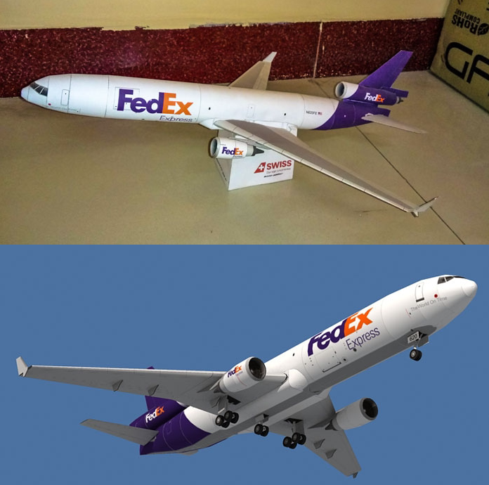 中国3d纸模立体拼图模型民航飞机航天飞机diy其他模型玩具