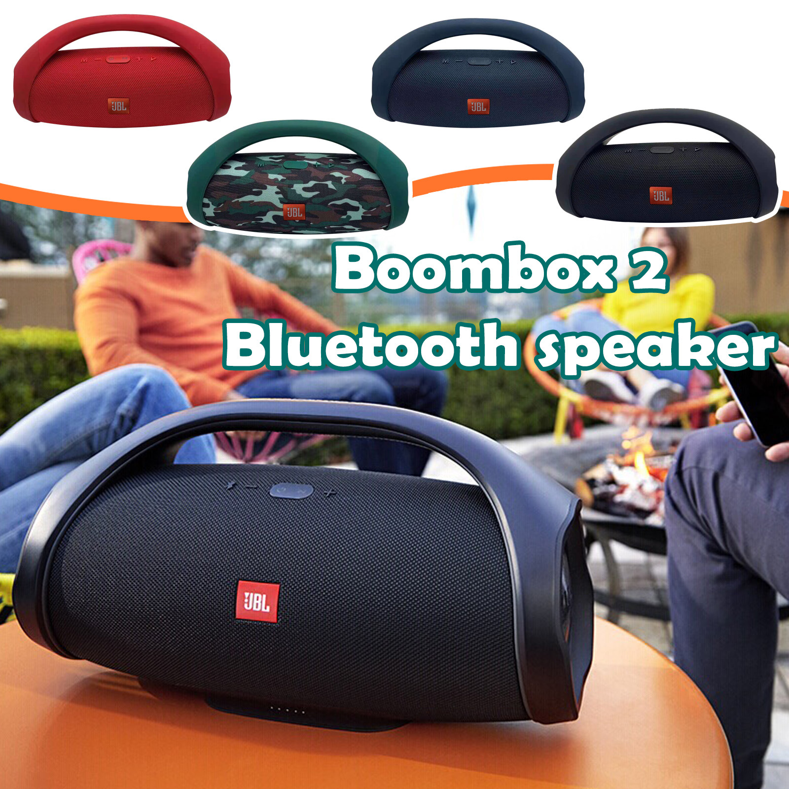 适用JBL Boombox2音乐战神二代无线蓝牙音箱便携式音响低音炮户外