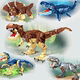 侏罗纪乐高积木恐龙世界苍龙迅猛龙霸王龙暴虐龙儿童男孩拼装玩具