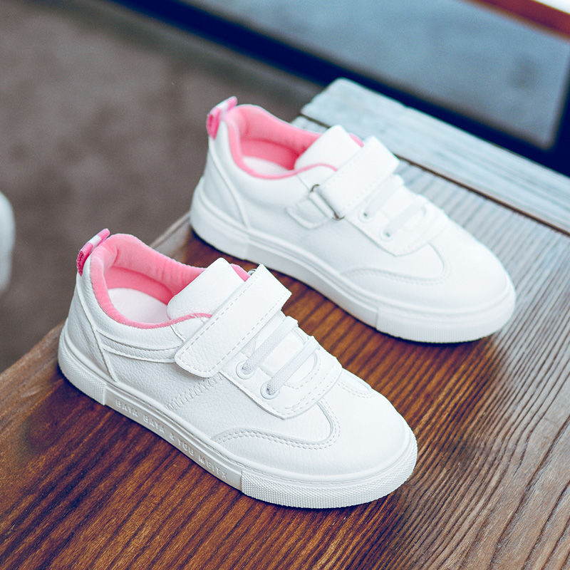 春季4白鞋5儿童6童鞋7男童8白色9板鞋女童小白鞋小孩运动鞋310