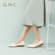 GNC女鞋奶奶鞋平底鞋24夏季新款晚晚鞋温柔单鞋配裙子新中式女鞋