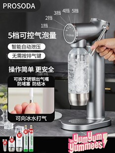 气泡机奶茶店商用气泡水机 苏打水机碳酸饮料打气家用巴黎水可乐