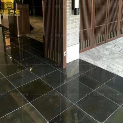 金地砖桐油京庭砖仿古手建工砖古院中式金砖别墅263室内故宫铺地