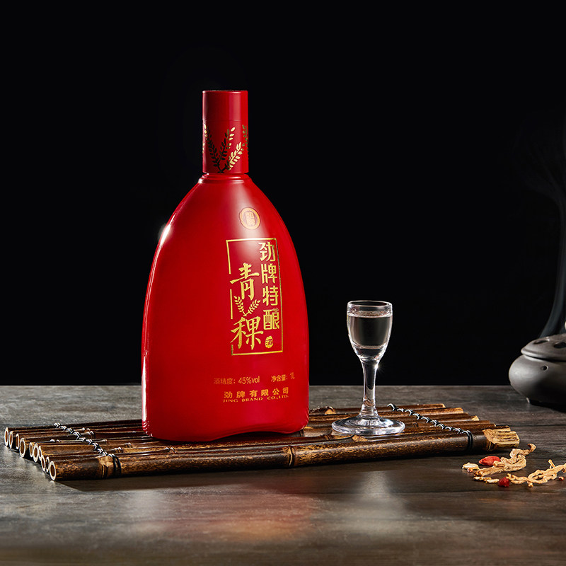 劲牌 劲酒 特酿青稞酒 配制酒白酒 45度1l装