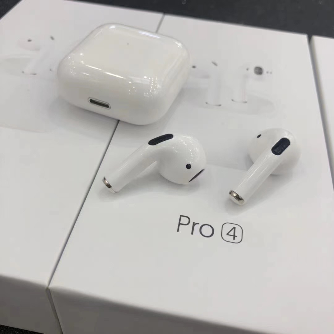 华强北四代pro4杰里蓝牙无线耳机改名定位适用于苹果