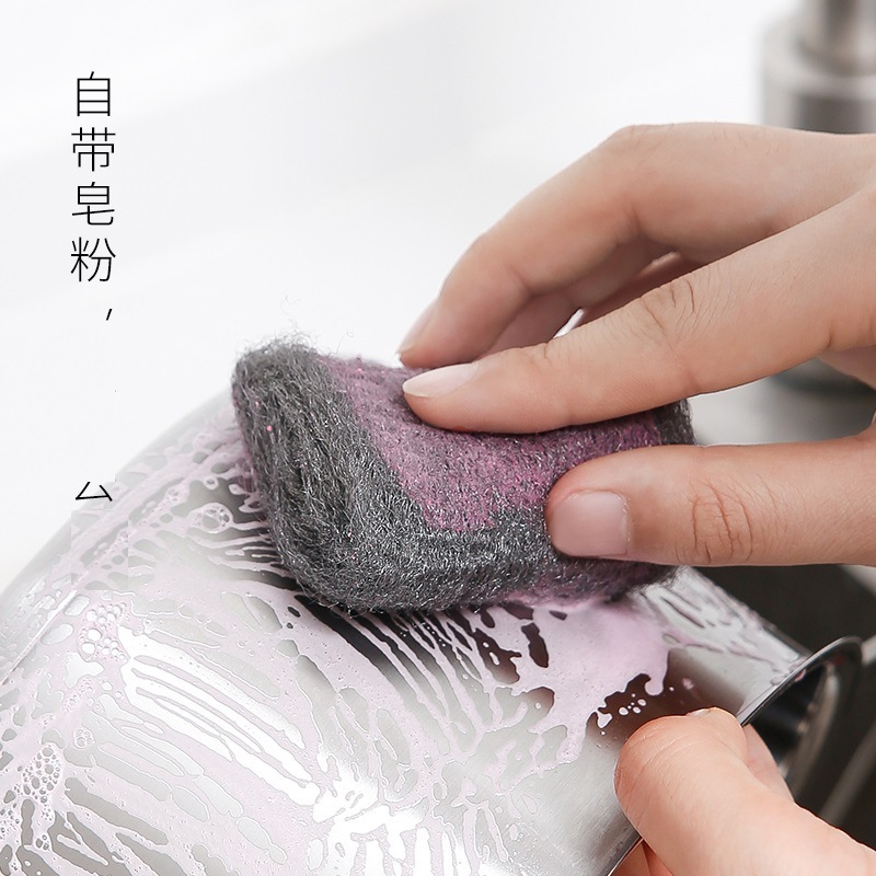 出口品質皂粉清潔球鋼絲球廚房鍋刷家用鋼絲棉鋼絲絨清潔球刷竈台在類目 家庭/個人清潔工具, 家務/地板清潔用具, 刷子, 廚房用刷中 - 來自Buy2taobao.com提供專業的淘寶代購服務