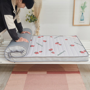 海绵床垫1.5/1.2m床单人垫被可折叠打地铺睡垫0.9m学生宿舍床褥子
