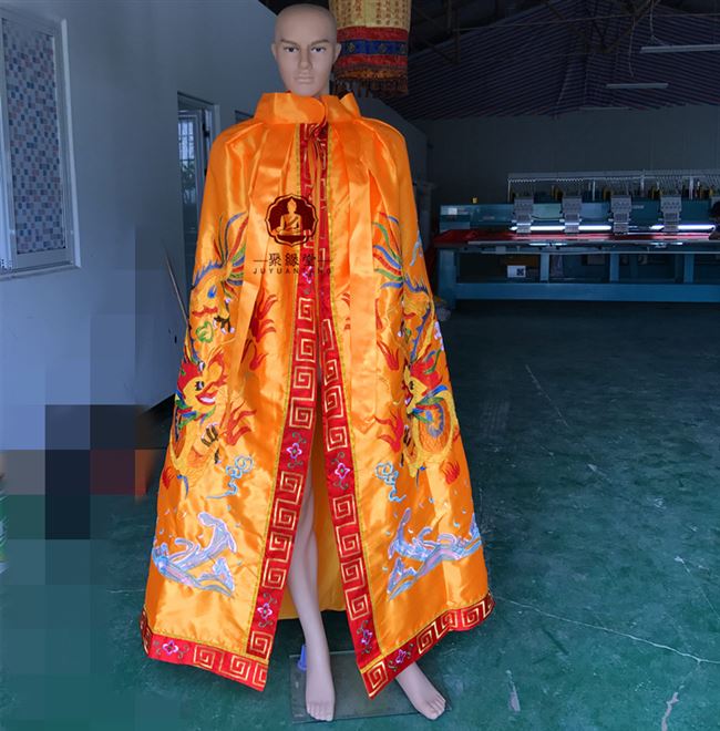 神像披风神袍神像衣图片