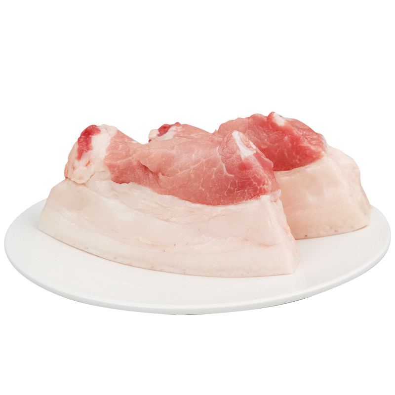 新鲜猪肉散养农家黑猪肋条肉生鲜4斤装新鲜土猪农家猪肋条肉