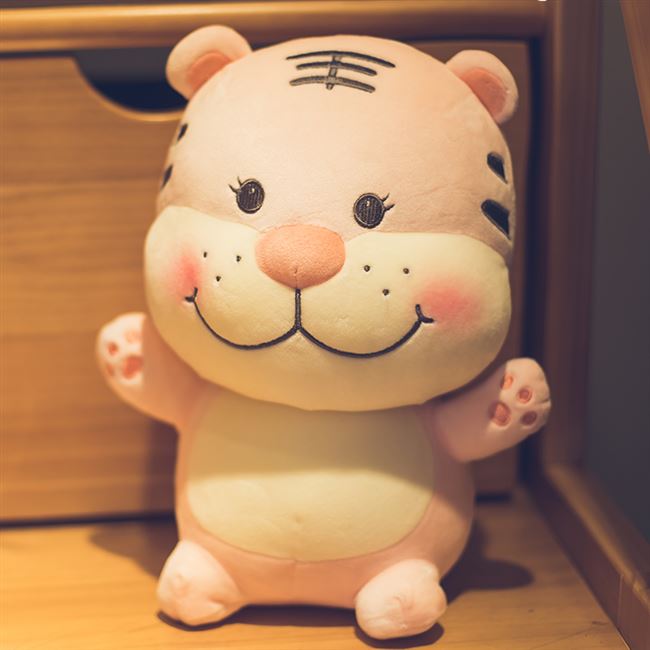 新可爱小老虎公仔毛绒玩具布娃娃抱枕女生睡觉床上玩偶超软儿童礼