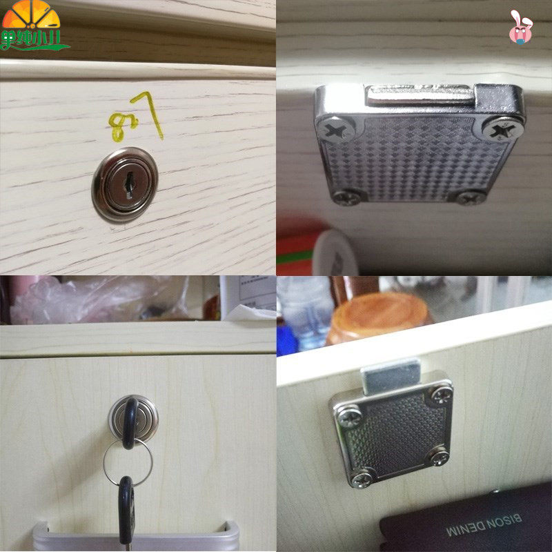 柜门锁扣卡扣固定卡式暗装户外门窗金属开门家具锁