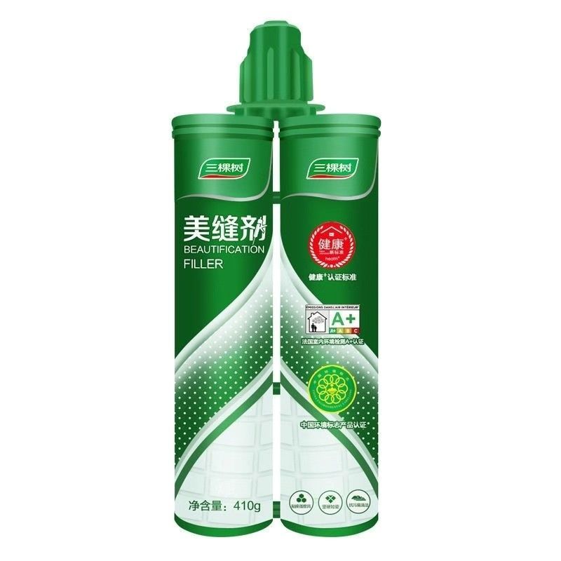 三棵树美缝剂瓷砖地砖专用防水家用防霉真瓷胶卫生间厨房勾缝填缝