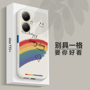 适用vivoY35+手机壳简约创意Y35M十新款vivo5G硅胶vovoy套viv0全包voy防摔V2279A男viviy女vⅰvoy丫ⅴivoy有