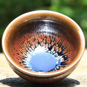 文东建盏 吴文东  【樱花粉彩油滴】 09058成交价06333结束10月24日