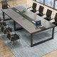 会议桌长桌简约现代长方形桌子工作台小型洽谈长条桌办公桌椅组合