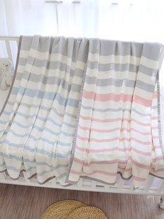 冰丝毯宝宝婴儿竹纤维盖毯夏季吸汗透气空调被竹丝毯子儿童午睡毯