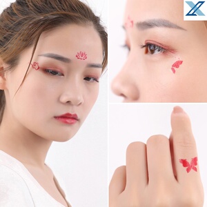 古装眉心贴额头贴纹身贴纸图片