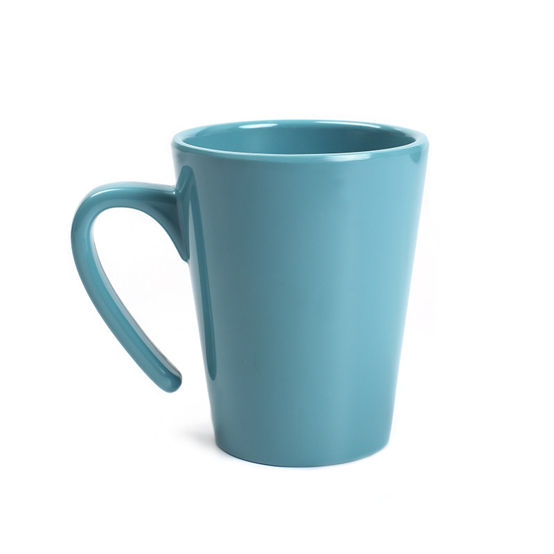 清华厨业a8密胺简约北欧磨砂纯色水杯马克杯餐具防摔易清洗商用