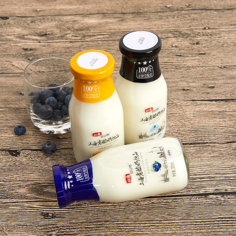 热销内蒙古老酸奶 瓶装