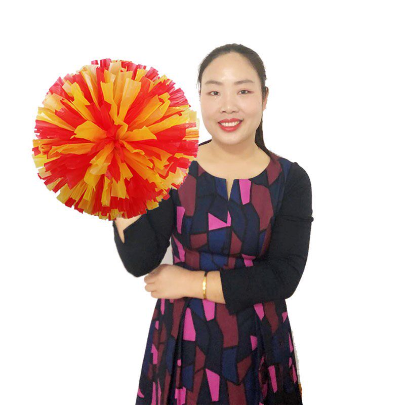 啦啦队彩球舞蹈手花啦啦操花球广场舞跳舞手花演出手拿花球手摇花