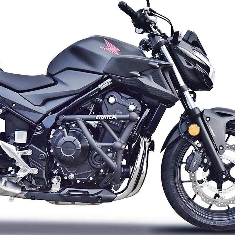 cb400fstuntcx适配本田改装护杠cb500f保险杠护架竞技杠防摔杠
