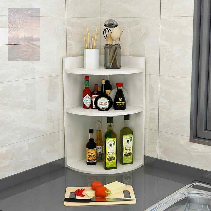 2020新款三墙厨柜调储藏角柜多层房收柜柜角料物收柜储架拐角纳边