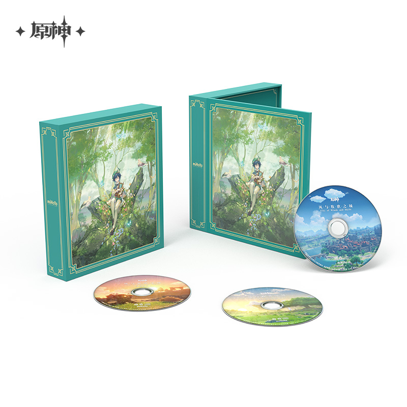 【原神官方】「风与牧歌之城」CD套装 Genshin|msdalam kategori mod main/animasi/Zhou Bian/cos/permainan papan, Fizikal permainan Zhou Bian - dari Buy2taobao.com untuk memberikan perkhidmatan ejen Taobao profesional membeli