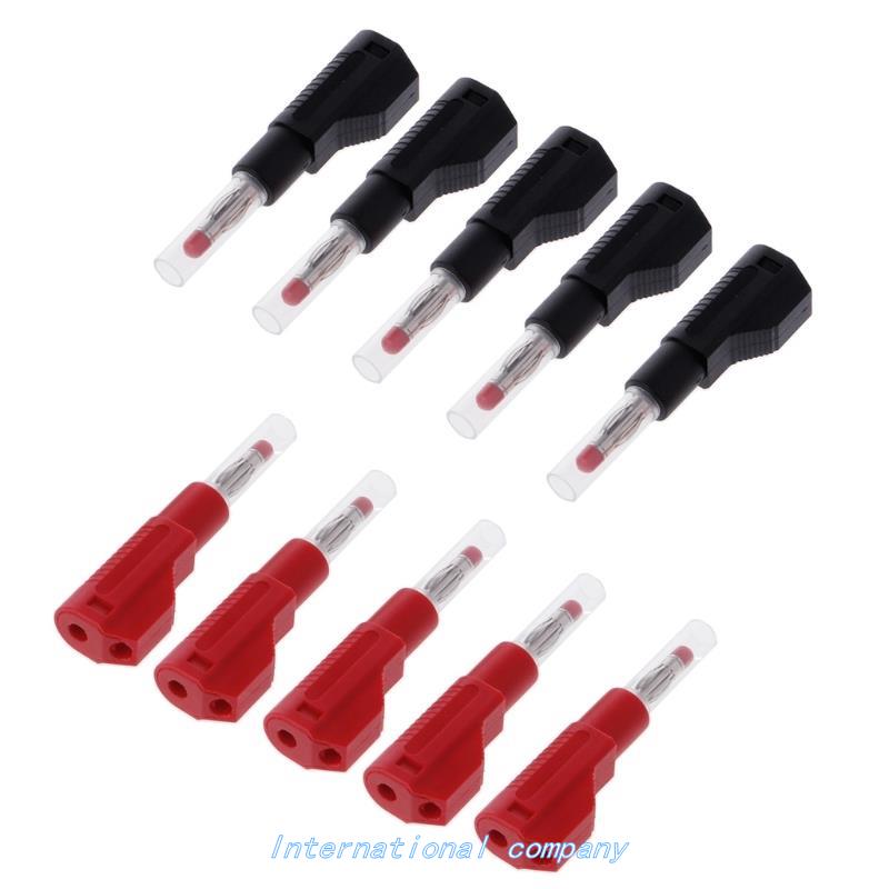 10 Pcs 4mm Male Retractable Sheath Stackable Banana Plug Wir|msdalam kategori kereta elektrik/Fitting/kenderaan, kenderaan elektrik dan ruang peralatan, 电动车挡风衣 - dari Buy2taobao.com untuk memberikan perkhidmatan ejen Taobao profesional membeli