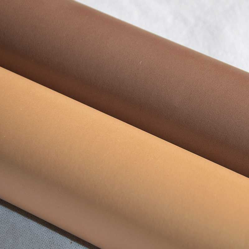 墙纸适用纯色素色咖啡卧室客厅无纺布壁纸浅咖色无纺布墙纸