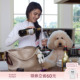 ECODAY原创设计春夏香槟色编织托特包大容量通勤手提单肩包女时尚