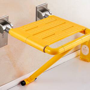 浴室折叠凳淋浴座椅淋浴房加长加厚加宽沐浴洗澡壁凳子挂墙凳壁椅