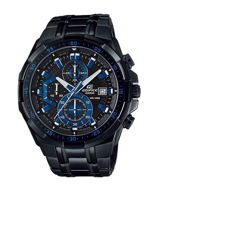 casio卡西欧手表男赛车三眼计时运动防水石英手表efr539bk1a2