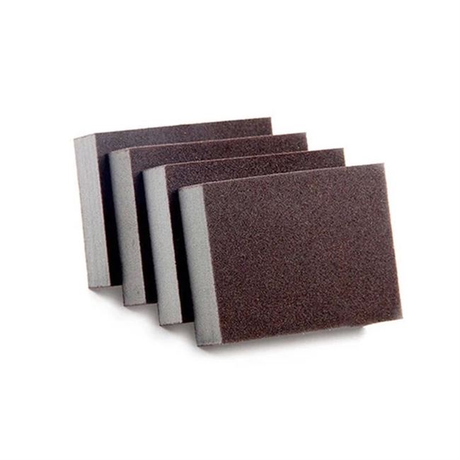 木板粗打磨工具金刚刷砂纸板海绵擦墙壁污渍金属锅生锈底神器除锈